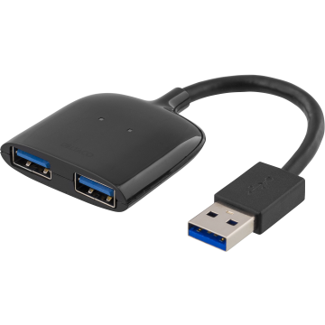 PRIME USB 3.1 Gen 1 hubi, 2xTyyppi A porttia, mu