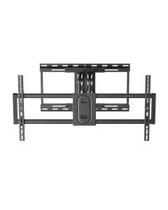 OFFICE Heavy-duty full-motion 3-way wall mount, 43-100" 80kg, black
