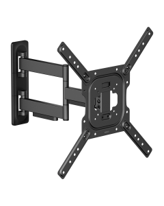 OFFICE Full-Motion Wall Mount tilt swivel 23-65" 35kg, black