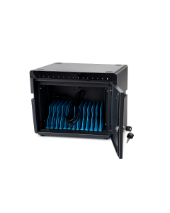 Charging cabinet for cellphones and tablets, 10 slots